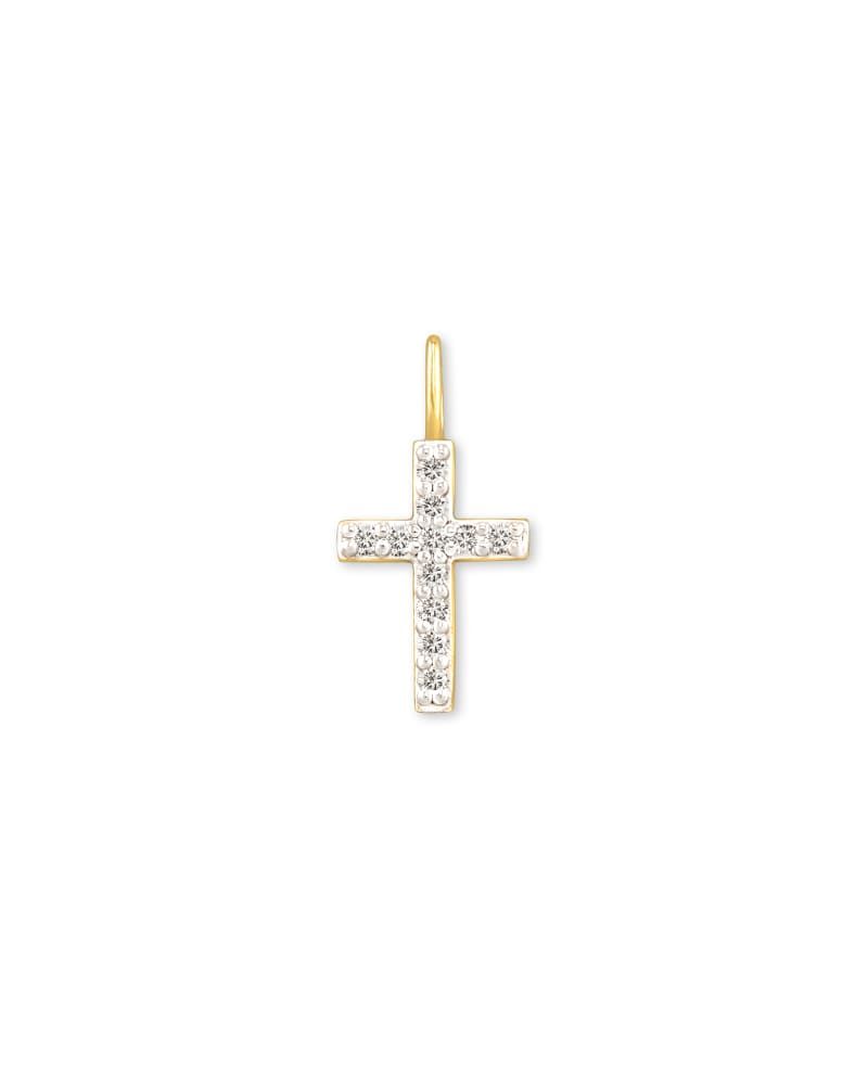 Diamond shop cross charm